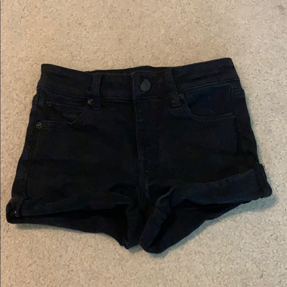 Black American Eagle Shorts